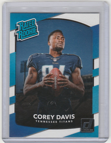 2017 Panini Donruss #316 Corey Davis Tennessee Titans