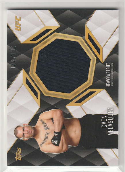 2016 Topps UFC Top of the Class Relic #TCR-CR Cain Velasquez 132/199