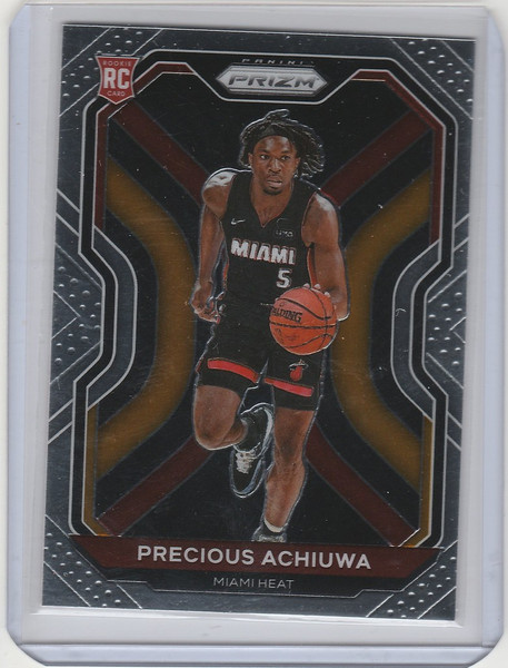 2020-21 Panini Prizm #294 Precious Achiuwa Miami Heat