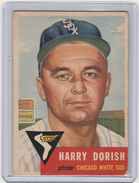 1953 Topps #145 Harry Dorish Chicago White Sox EX