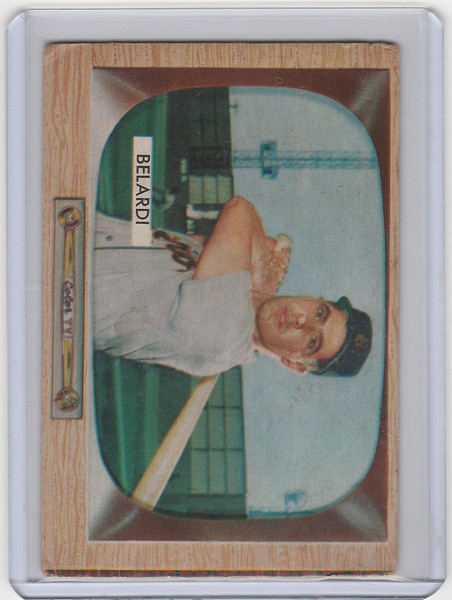 1955 Bowman #36 Wayne Belardi Detroit Tigers EX