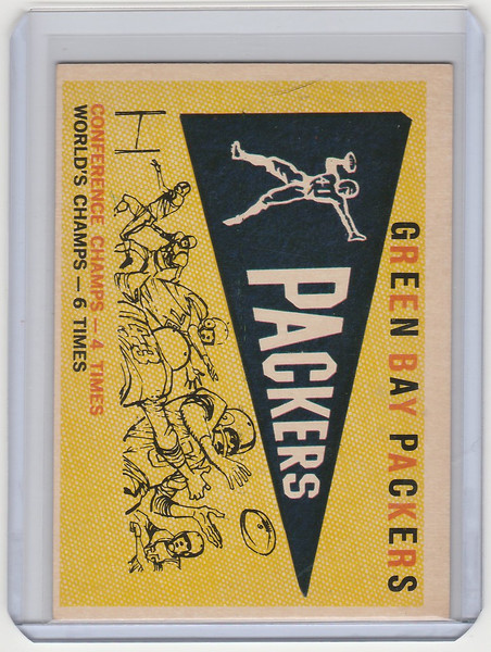 1959 Topps #98 Green Bay Packers Team Card EXMT