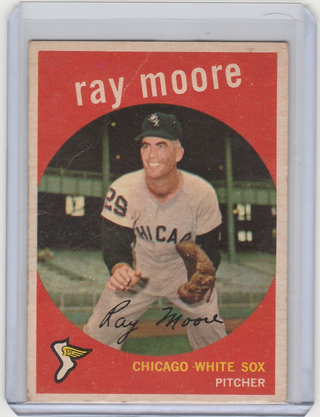 1959 Topps #293 Ray Moore Chicago White Sox EX