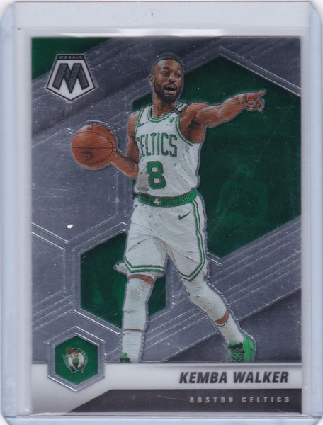 2020-21 Panini Mosaic #98 Kemba Walker Boston Celtics