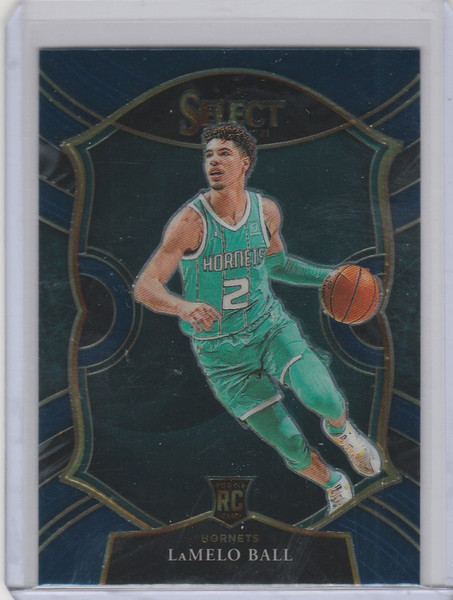 2020-21 Panini Select Blue #63 LaMelo Ball Charlotte Hornets