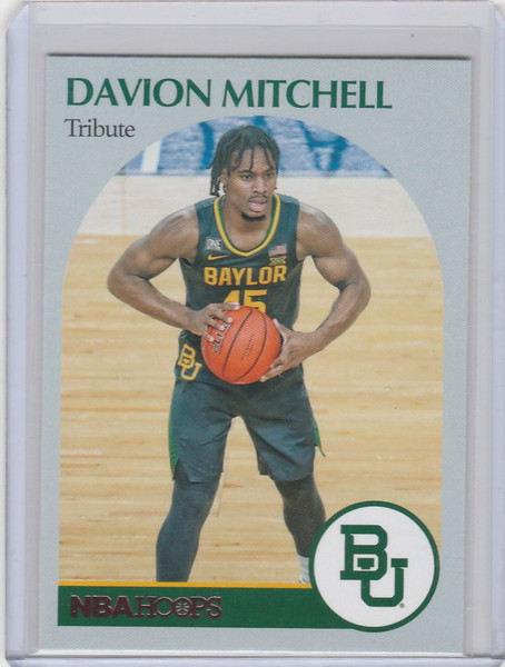 2021-22 Chronicles Draft Picks Hoops #60 Davion Mitchell Baylor