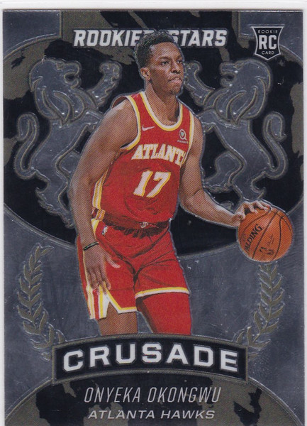 2020-21 Prizm Crusade #544 Onyeka Okongwu RC Atlanta Hawks