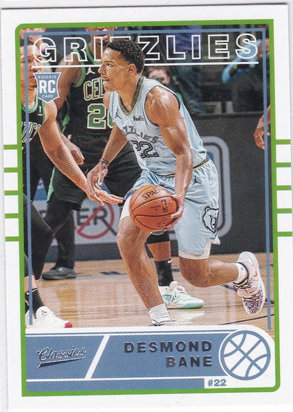 2020-21 Chronicles Classics #630 Desmond Bane RC Memphis Grizzlies