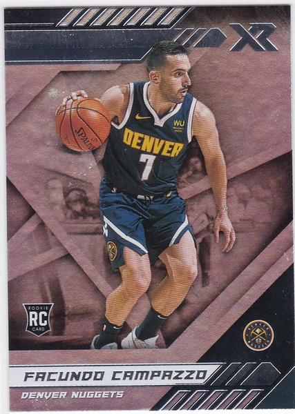 2020-21 Chronicles XR Base #285 Facundo Campazzo RC Denver Nuggets