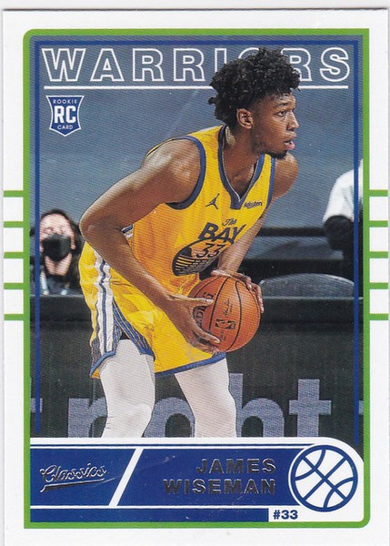 2020-21 Chronicles Classics #649 James Wiseman RC Golden State Warriors