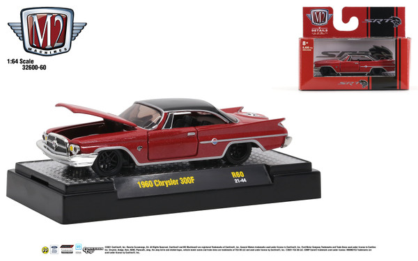 M2 Machines 1:64 Detroit Muscle Release 60 1960 Chrysler 300F