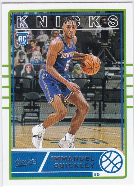 2020-21 Chronicles Classics #644 Immanuel Quickley RC New York Knicks