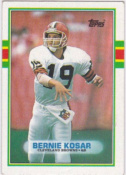 1989 Topps #141 Bernie Kosar Cleveland Browns