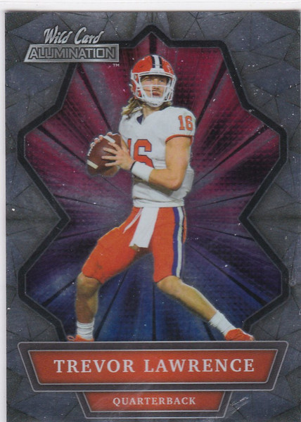 2021 Wild Card Alumination #ABC-1 Trevor Lawrence RC  Jacksonville Jaguars