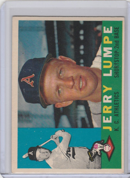 1960 Topps #290 Jerry Lumpe Kansas City Athletics EX