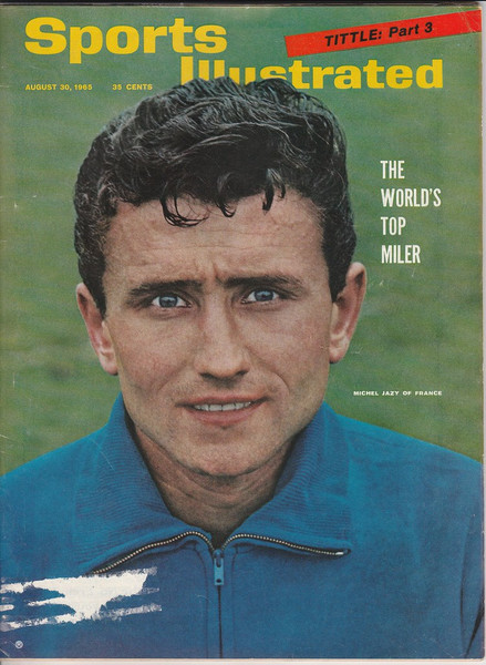 Sports Illustrated August 30 1965 The World's Miler TITTLE: Part 3 Michel Jazy