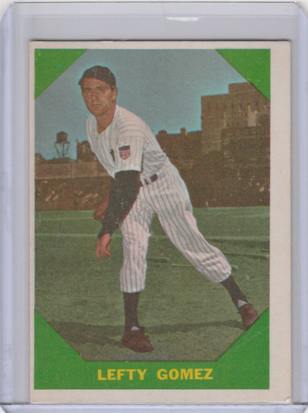 1960 Fleer Baseball Greats #54 Lefty Gomez New York Yankees EXMT