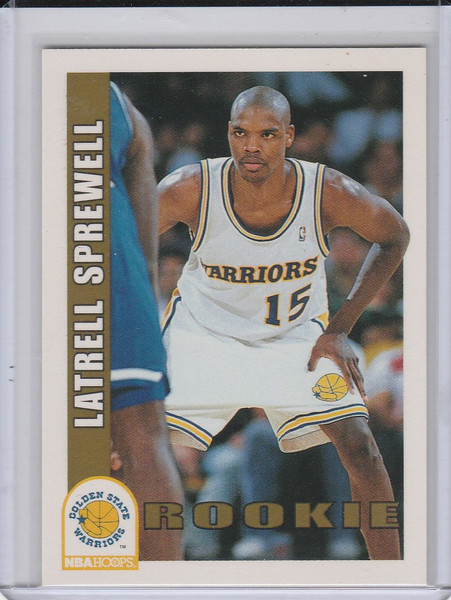 1992-93 Skybox #389 Latrell Sprewell Golden State Warriors