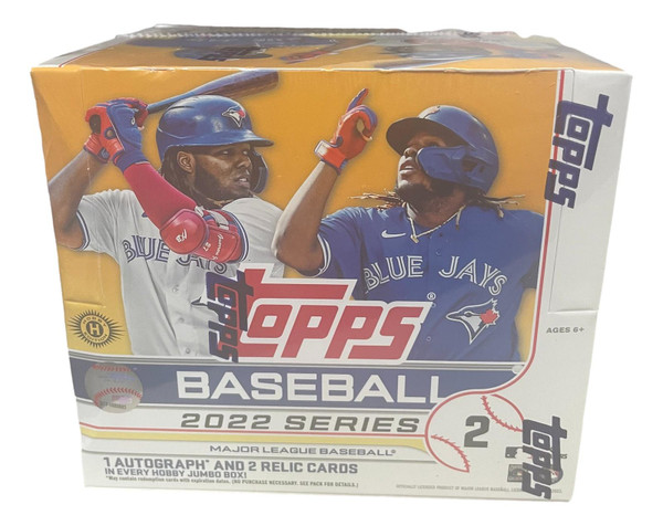 2022 Topps Baseball Series 2 Factory Sealed Jumbo Box