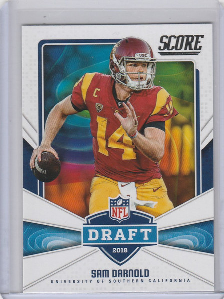 2018 Panini Score #1 Sam Darnold New York Jets