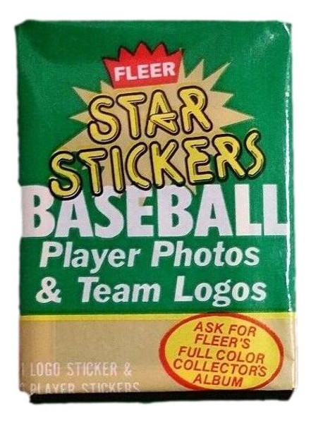 1984 Fleer Star Stickers Baseball Pack