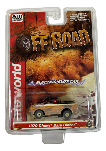 AW OFF ROAD SC375 R1 Slot Car 1970 Chevy Baja Blazer Peach