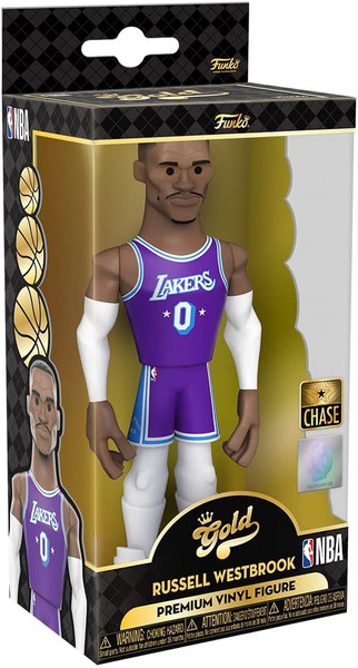 Funko Gold NBA Russell Westbrook Lakers Premium Vinyl Figure CHASE