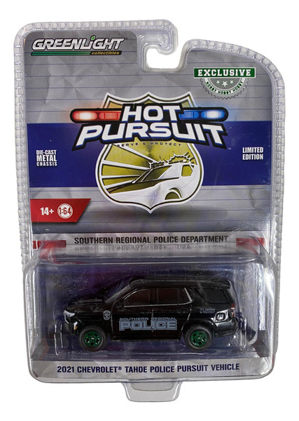 Greenlight 1:64 2021 Chevrolet Tahoe Police Vehicle PA Hobby Exclusive CHASE