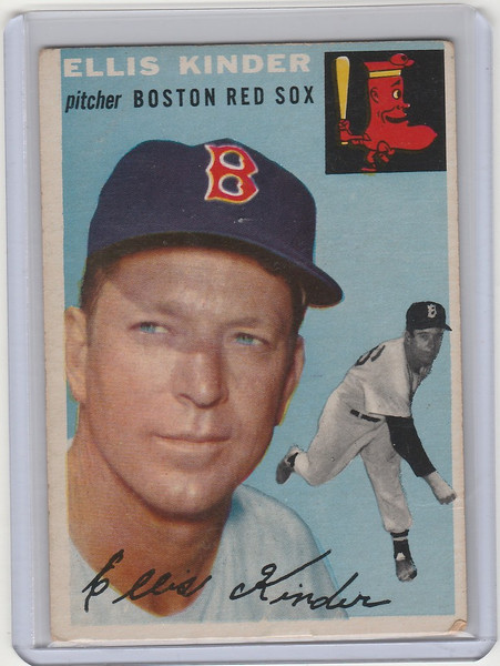 1954 Topps #47 Ellis Kinder Boston Red Sox VG