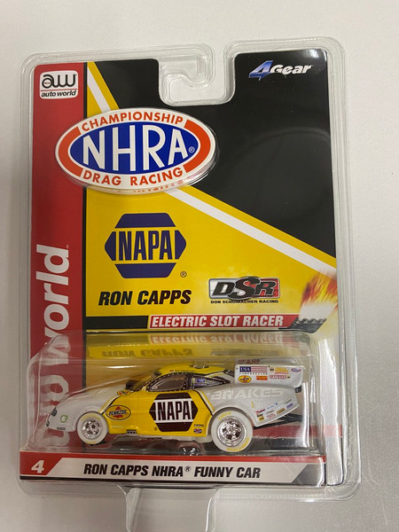 AUTO WORLD NHRA DRAG RACING SC347 R23 Slot Car Ron Capps NHRA Funny Car CHASE