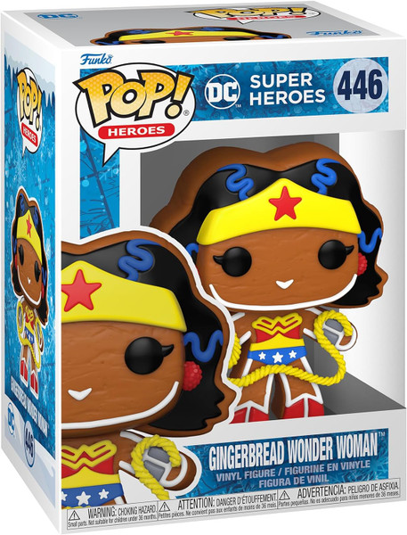 Funko POP Heroes DC Holiday Gingerbread Wonder Woman #446