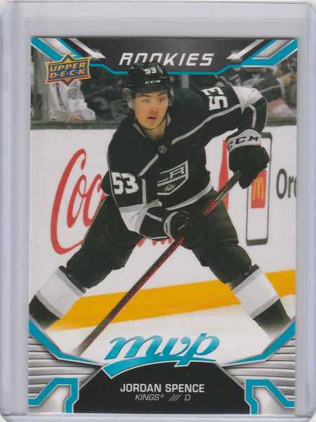 2022-23 Upper Deck MVP Rookie SP #249 Jordan Spence Los Angeles Kings