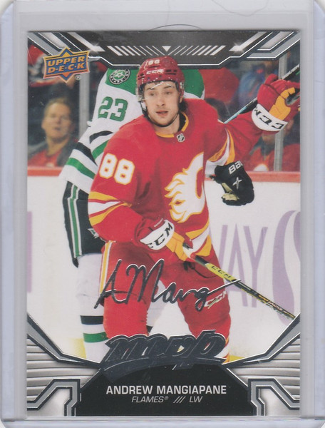 2022-23 Upper Deck MVP Silver Script #176 Andrew Mangiapane Calgary Flames