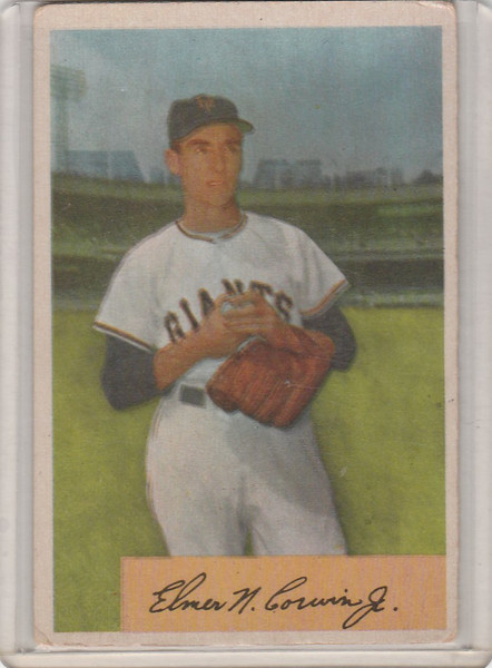 1954 Bowman #137 AL Corwin Pittsburgh Pirates