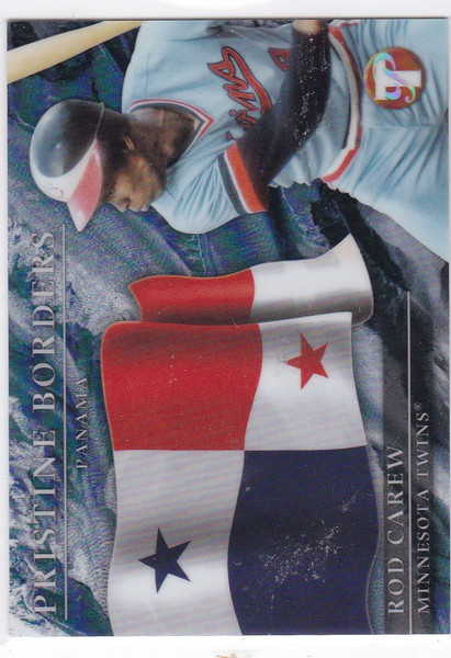 2022 Topps Pristine #PB-2 Rod Carew Pristine Borders Minnestoa Twins