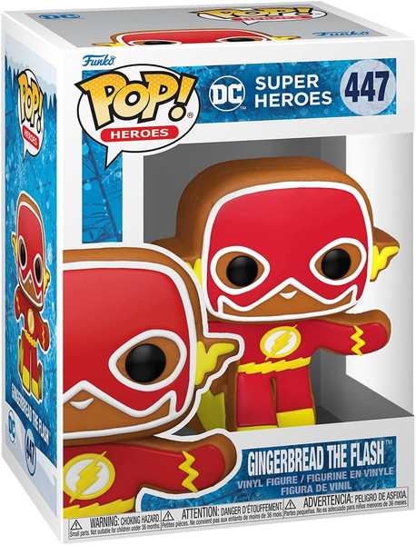 Funko POP Heroes DC Holiday Gingerbread The Flash #447