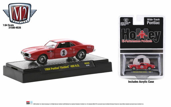 M2 Machines 1:64 1968 Pontiac Firebird 400 H.O. Release HS26