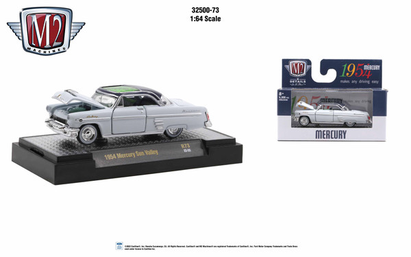 M2 Machines Auto Thentics 1:64 1954 Mercury Sun Valley Release 73