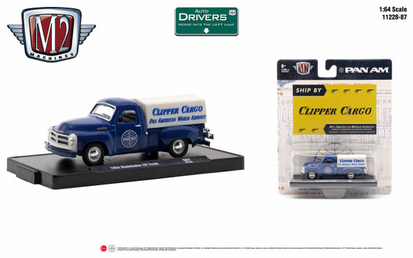 M2 Machines Auto-Drivers 1:64 R87 1954 Studebaker 2R Truck