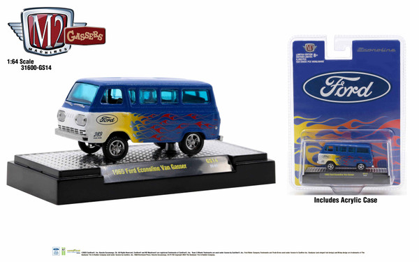 M2 Machines 1:64 Ford Econoline Van Gasser Release GS14