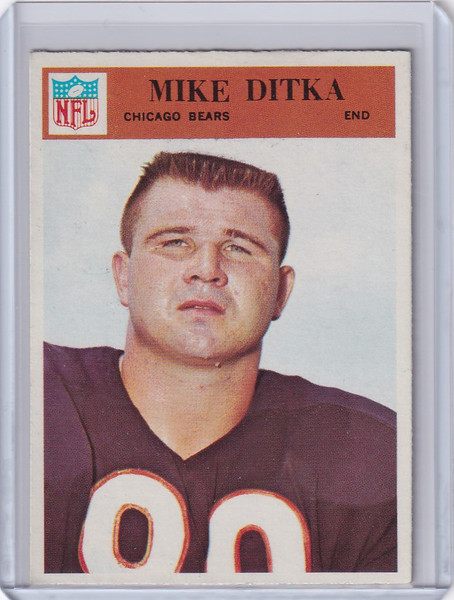 1966 Philadelphia #32 Mike Ditka Chicago Bears HOF