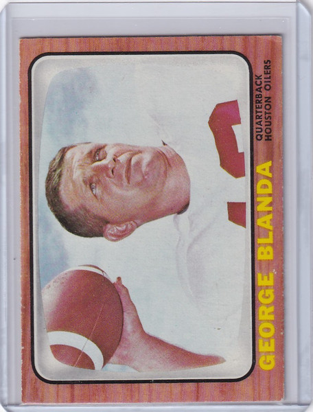 1966 Topps #48 George Blanda Houston Oilers