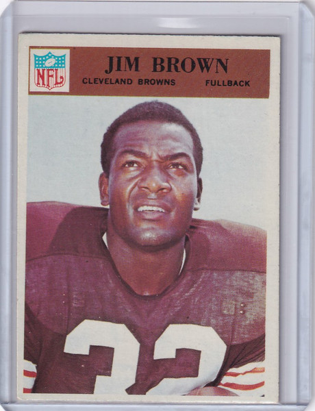 1966 Philadelphia #41 Jim Brown Cleveland Browns
