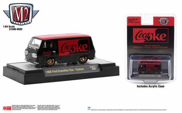 M2 Machines 1:64 1966 Ford Econoline Van Custom Release HS02