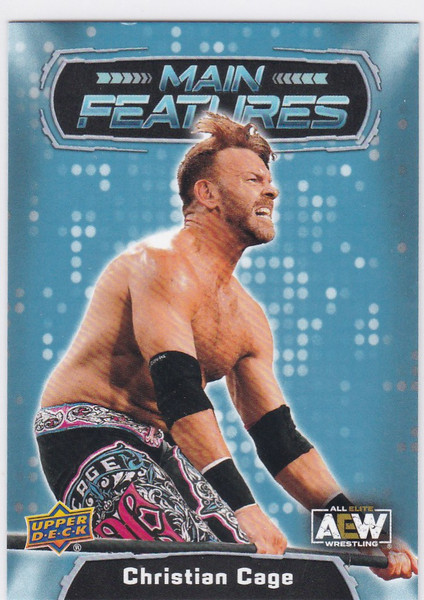 2022 Upper Deck AEW #MF-12 Christian Cage Main Features