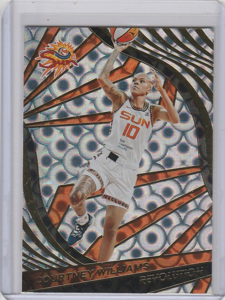 2021-22 Panini WNBA Revolution Groove #69 Courtney Williams Connecticut Sun