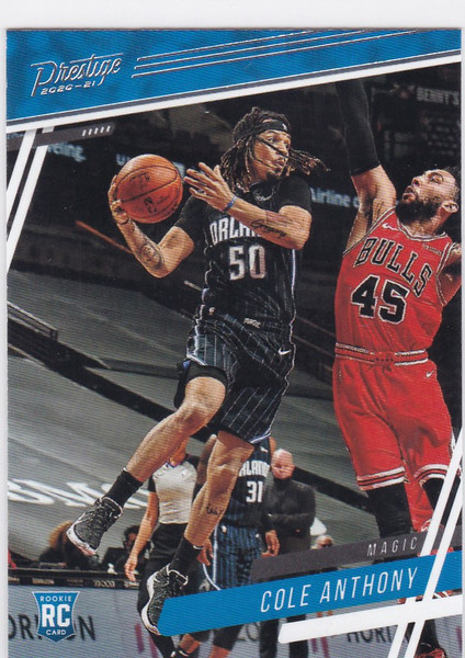 2020-21 Panini Prestige #61 Cole Anthony RC Orlando Magic