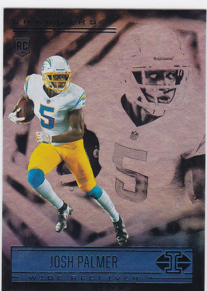 2021 Illusions #87 Josh Palmer RC Los Angeles Chargers