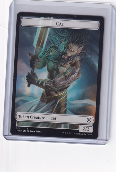 Magic Phyrexia: All Will Be One Cat Token 1