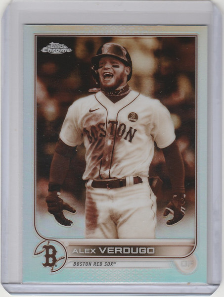 2022 Topps Chrome Sepia #33 Alex Verdugo - Boston Red Sox